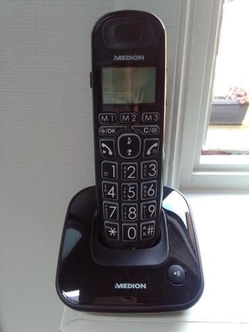 Telefoon Medion met grote toetsen - Nieuw  - voor vaste lijn beschikbaar voor biedingen