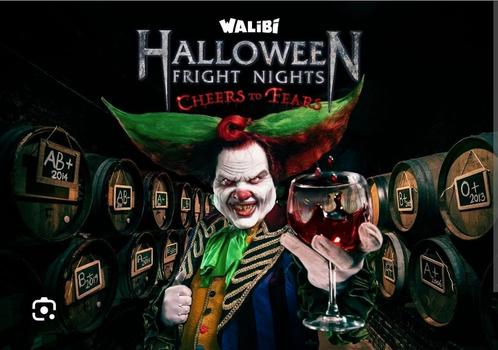 2 places Walibi Hollande halloween le 20/10, Tickets & Billets, Événements & Festivals