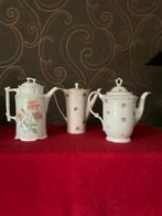 3 mooie, antieke koffiekannen, Antiek en Kunst, Ophalen