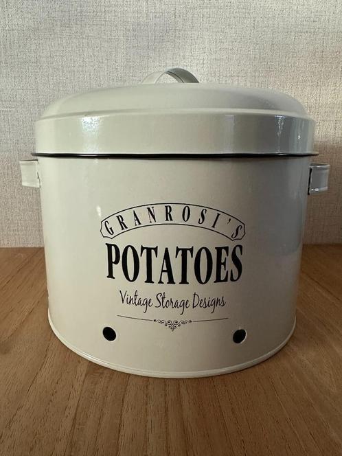 Voorraadblik 'Aardappels', Huis en Inrichting, Keuken | Keukenbenodigdheden, Zo goed als nieuw, Ophalen
