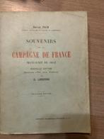 (1804-1834 NAPOLEON) Souvenirs de la campagne de France., Utilisé, Enlèvement ou Envoi
