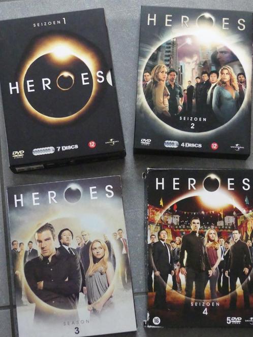 Heroes, seizoen 1, 2, 3 en 4, Cd's en Dvd's, Dvd's | Science Fiction en Fantasy, Gebruikt, Boxset, Vanaf 12 jaar, Verzenden
