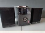LG mini stereo radio/cd speler, MP3-aansluiting, Cd-speler, Zo goed als nieuw, Ophalen