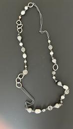 Lange ketting grijs / zwart, Ophalen, Zo goed als nieuw, Zwart