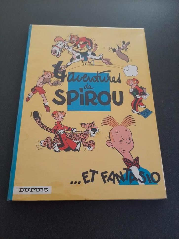 4 aventures de Spirou et Fantasio 1966, Boeken, Stripverhalen, Gelezen, Ophalen of Verzenden