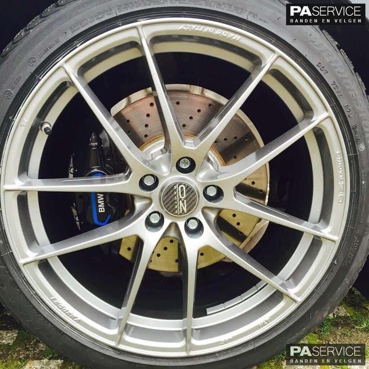 Nieuw 19 inch OZ Leggera Mini F55 f56 set incl Hankook TPMS, Auto-onderdelen, Banden en Velgen, Banden en Velgen, Zomerbanden