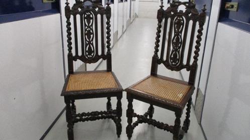 2 Jachtstoelen 75€ PER STOEL, Antiek en Kunst, Antiek | Meubels | Stoelen en Sofa's, Ophalen