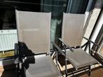 2 opklapbare camping-/terrasstoelen, Caravans en Kamperen, Kampeeraccessoires, Ophalen, Gebruikt