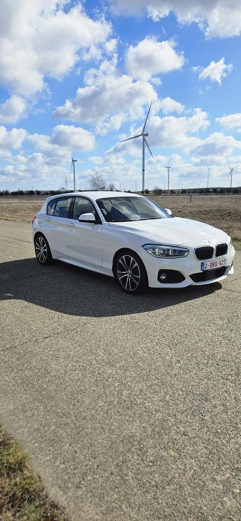 Bmw 1 serie automaat, Auto's, BMW, Particulier, Navigatiesysteem, Automaat, Blauw, Velours, Dealer onderhouden, Ophalen