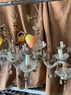 3 kristallen lusters en een vintage lustertje, Antiek en Kunst, Ophalen