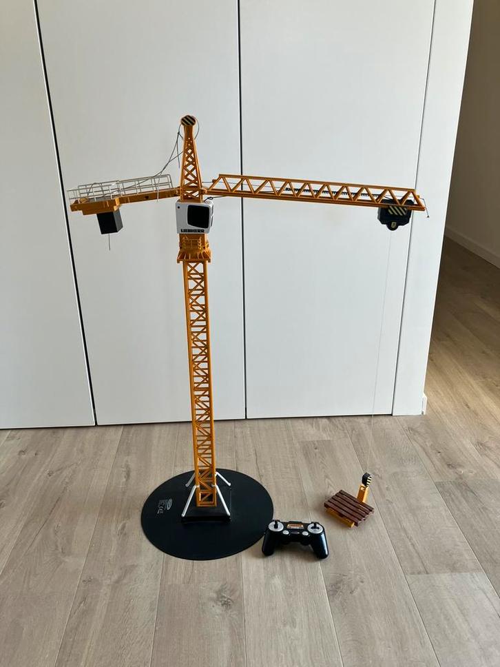 Bouwkraan speelgoed - 1m hoog - liebherr, Huis en Inrichting, Woonaccessoires | Paraplubakken, Zo goed als nieuw, Ophalen