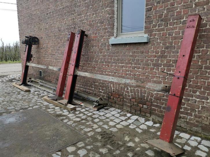 4 kolom auto hefbrug. 2000kg, 380v, Auto diversen, Autogereedschap, Ophalen