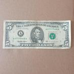 5 dollars Etats-Unis 1995 année Lincoln, Enlèvement ou Envoi, Billets en vrac, Amérique du Nord