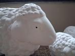 beelden schapen ev.voor kerststal lengte 22 cm hoogte 13 cm, Ophalen of Verzenden