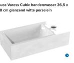 Luca Varess Cubic handenwasser 36.5  18 cm, Ophalen, Nieuw
