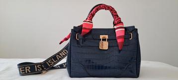 RIVER iSLAND. NIEUWE! blauwe handtas met schouderstrap  beschikbaar voor biedingen