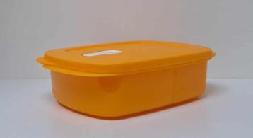 Tupperware Boite Compartimentée « CrystalWave » Orange