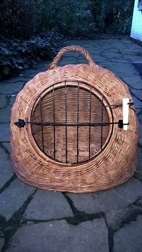 Transportmand kat & hond, Animaux & Accessoires, Boîtes de transport, Utilisé, Enlèvement