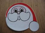 Vintage Sticker Kerstman, Verzamelen, Stickers, Ophalen of Verzenden, Nieuw, Overige typen