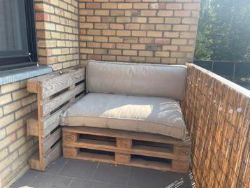 Palletkussens grijs voor een loungeset beschikbaar voor biedingen