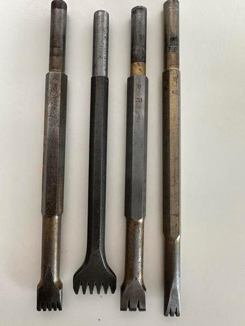 Set pneumatische tandbeitels hardmetaal schacht 12,5mm beschikbaar voor biedingen