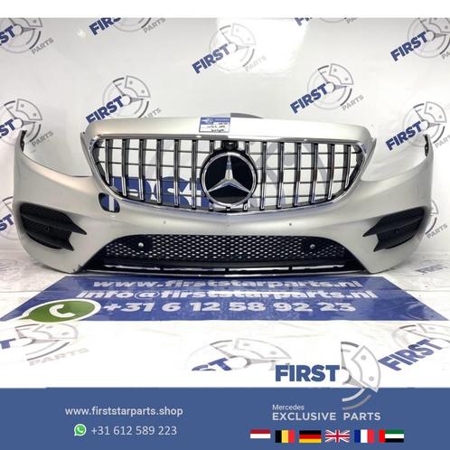 W213 C238 A238 E Klasse AMG VOORBUMPER ZILVERGRIJS E43 E53 O, Auto-onderdelen, Carrosserie, Bumper, Mercedes-Benz, Voor, Gebruikt