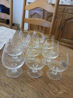 11 verres à cognac, Enlèvement, Comme neuf, Verre, Verre ou Verres