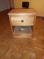 Table d'appoint ou table de chevet en bois., Maison & Meubles, Tables | Tables d'appoint, Neuf, Moins de 55 cm, Enlèvement, Rectangulaire