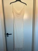 Bershka witte jurk, Maat 38/40 (M), Wit, Zo goed als nieuw, Bershka