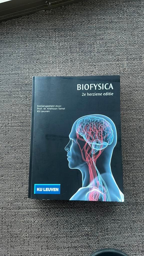 Kristiaan Temst - Biofysica, Boeken, Schoolboeken, Nieuw, Natuurkunde, Overige niveaus, Ophalen of Verzenden