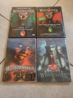 Serie de films Wishmaster 1 -> 4, Cd's en Dvd's, Dvd's | Horror, Ophalen of Verzenden, Zo goed als nieuw