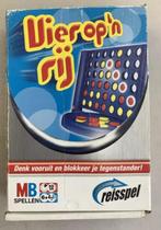 Vier op een rij reisspel compact spel compleet MB Hasbro, Hobby en Vrije tijd, Verzenden, Zo goed als nieuw, Reisspel