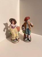 Ensemble de figurines en porcelaine - garçon et fille., Enlèvement