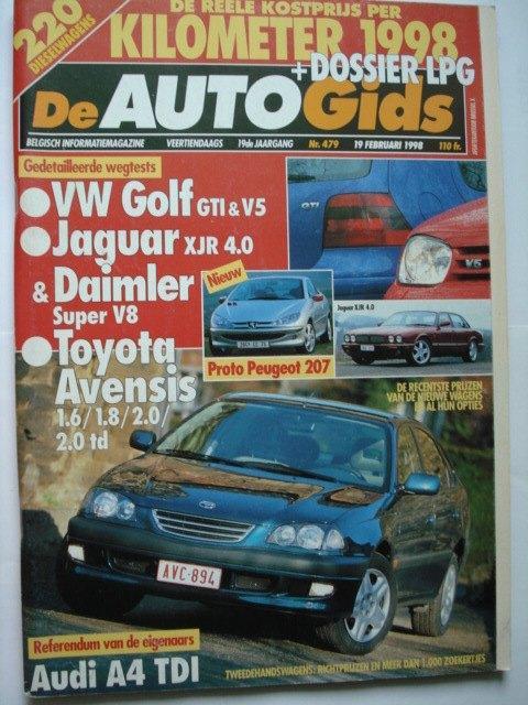 AutoGids 479, Livres, Autos | Brochures & Magazines, Utilisé, Général, Envoi