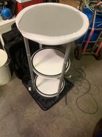 PLOOITAFELS 2X, Ophalen, Metaal of Aluminium, 100 tot 150 cm, Nieuw