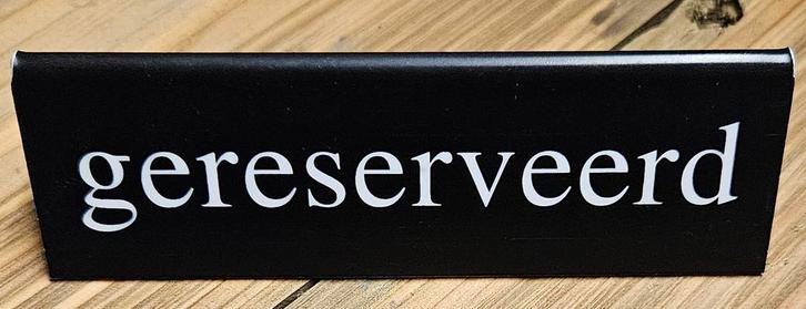 Assiette de table réservée NEUVE, Articles professionnels, Horeca | Autre, Enlèvement ou Envoi