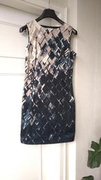 D'Auvry elegant jurkje met artistiek motief, maatje 38, Kleding | Dames, Maat 38/40 (M), Overige kleuren, Ophalen of Verzenden