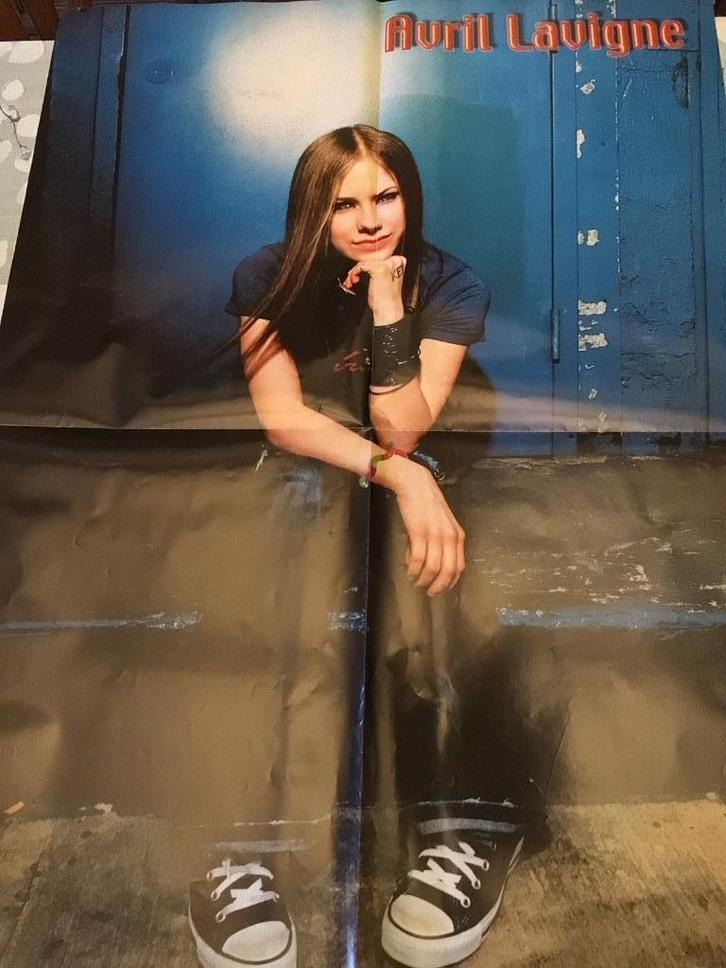 Affiche April Lavigne 2003, Collections, Posters & Affiches, Enlèvement ou Envoi