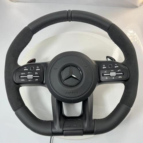 Mercedes compleet stuur op maat alcantara leer, Auto-onderdelen, Besturing, Mercedes-Benz, Nieuw, Ophalen of Verzenden