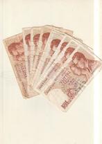 Lot de 10 x 50 francs datant de 1966 par Boudewijn I,, Envoi, Série