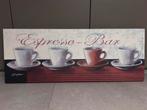Décoration murale Espresso Bar - sur toile, Enlèvement, Utilisé