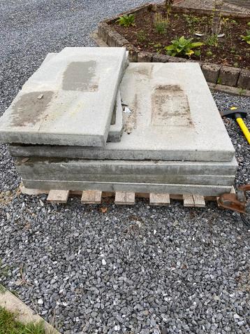 Overschot terrastegels 1mx1mx6cm grijs. Gratis af te halen, Enlèvement