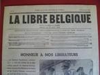 LA LIBRE BELGIQUE CLANDESTINE DERNIER NUMERO, Enlèvement ou Envoi