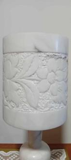 Vintage Albast tafellamp, Huis en Inrichting, Lampen | Tafellampen, Ophalen, Gebruikt, Overige materialen, Minder dan 50 cm