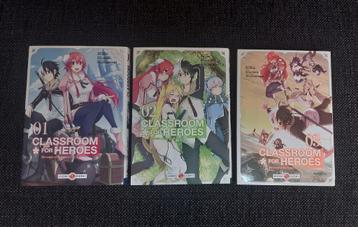 Classroom For Heroes - Tome 1-3 - Manga beschikbaar voor biedingen