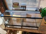 Terrarium double 30x30x30, Dieren en Toebehoren, Ophalen of Verzenden, Zo goed als nieuw