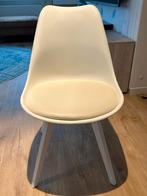 6 witte stoelen in prima staat!, Huis en Inrichting, Stoelen, Ophalen, Zo goed als nieuw, Wit