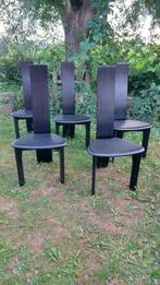 Van Den Berghe Pauvers 5 stoelen jaren 80 type IRIS, Ophalen
