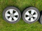 Winterbanden op velg VW, Auto-onderdelen, Banden en Velgen, Ophalen, Gebruikt, 16 inch, Banden en Velgen
