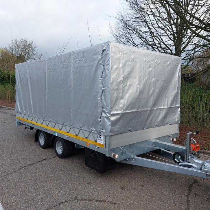 Aanhangwagen te huur met chauffeur, Autos : Divers, Remorques, Neuf, Enlèvement